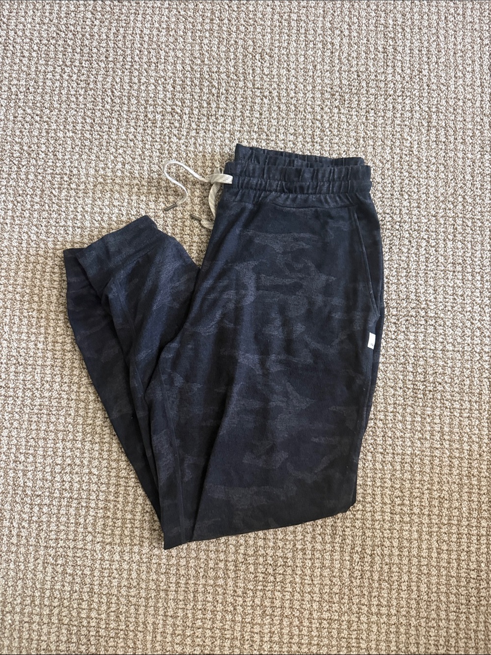 Vuori Black Camo Joggers